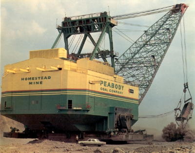 Marion 8800 at the Homestead Mine
