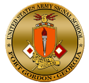 Signal Corps Emblem.