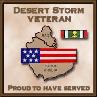 Desert Storm Patch.