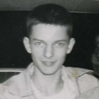 Picture of Bobby probably taken in the summer of 1955.
